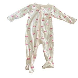Cherry Print Baby Onesie